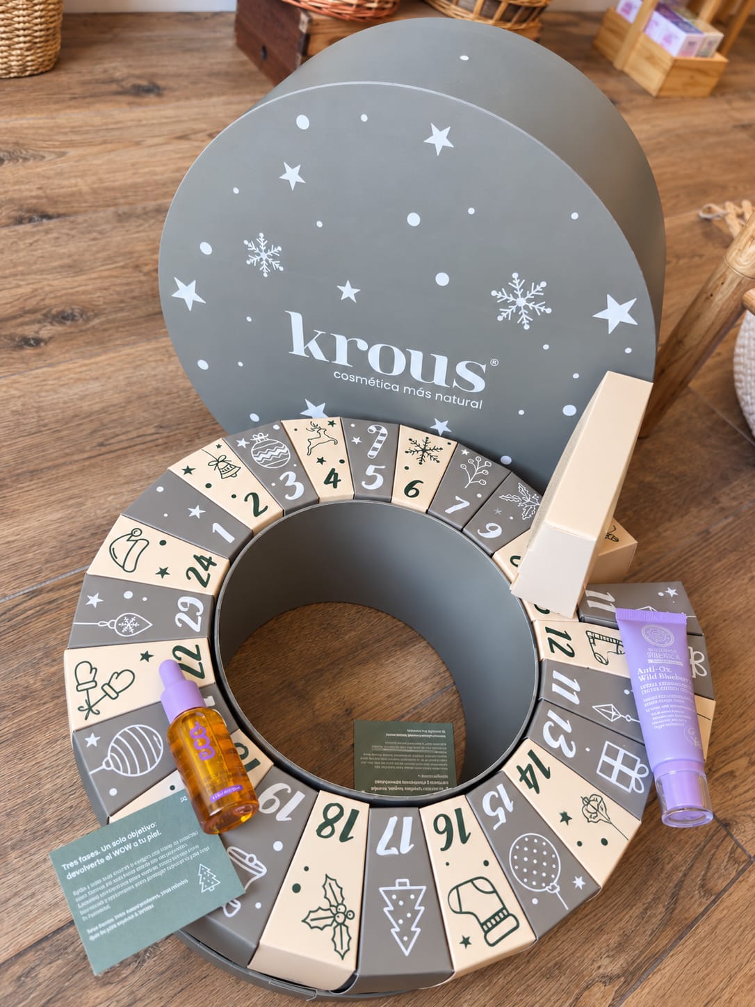 Calendario de Adviento Krous 2026 – 24 sorpresas de belleza y cosmética