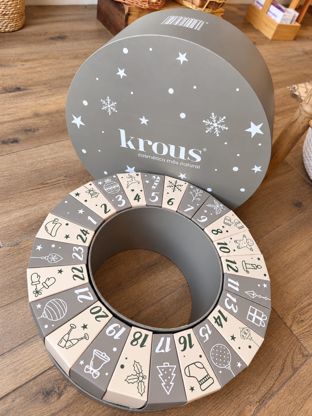 Calendario de Adviento Krous 2026 – 24 sorpresas de belleza y cosmética