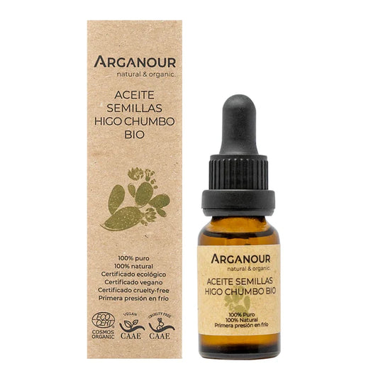 Aceite de Higo Chumbo BIO Puro (15 ml) | Elixir Antiedad Natural para Piel Radiante