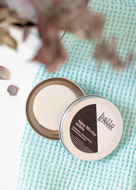 Agua Micelar Sólida Natural: Limpieza Profunda y Cuidado Suave para Todo Tipo de Piel