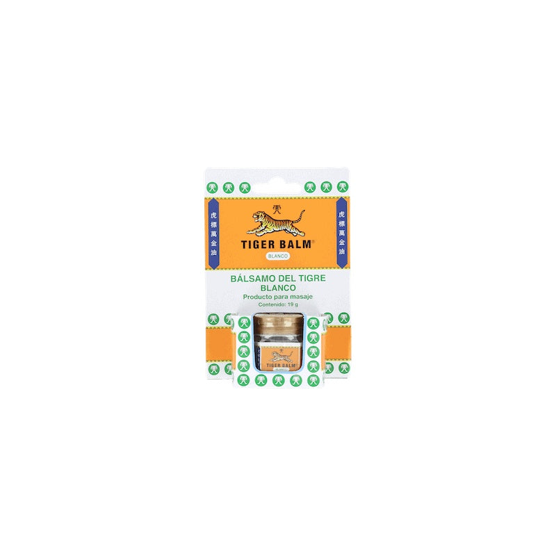 Bálsamo de Tigre Blanco 19g – Efecto frío natural para migrañas, congestión y alivio muscular