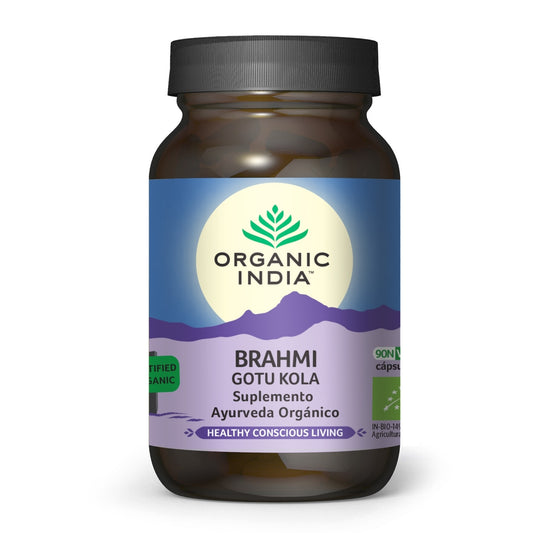 Brahmi Gotu Kola 90 cápsulas – Claridad Mental & Equilibrio del Sistema Nervioso