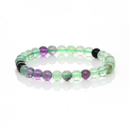 Pulsera de Fluorita Natural 6 mm | Claridad Mental, Equilibrio y Enfoque – Natural-eso