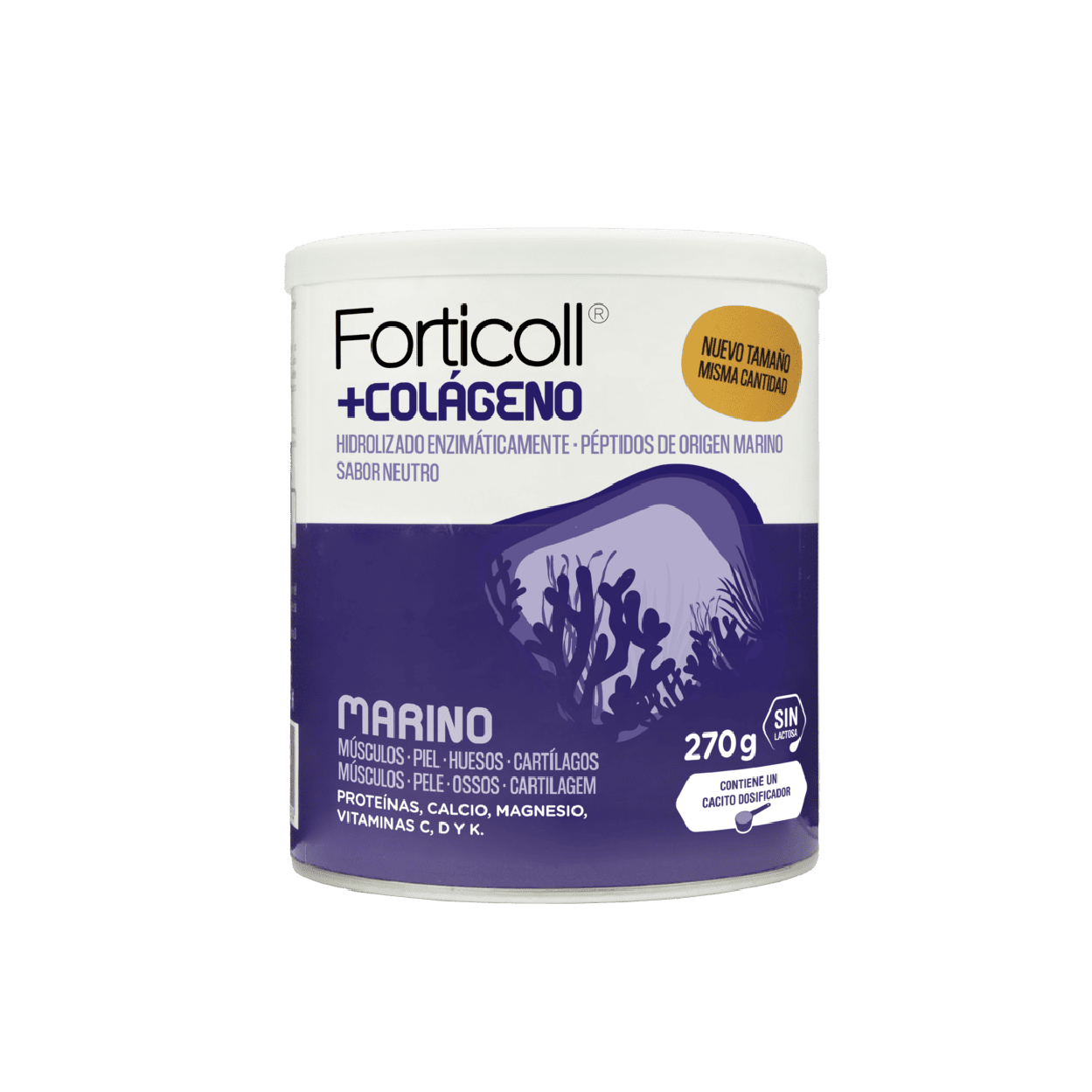 Colágeno en Polvo Forticoll con Minerales: Refuerza Tu Salud y Belleza