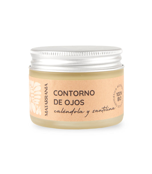 Contorno de Ojos 100% Bio con Caléndula, Rosa Mosqueta y Karité – MATARRANIA
