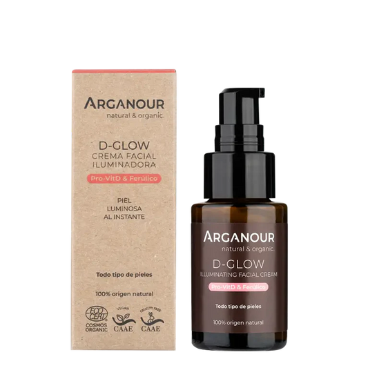 D-Glow Crema Facial Iluminadora | Efecto Glass Skin en 28 Días
