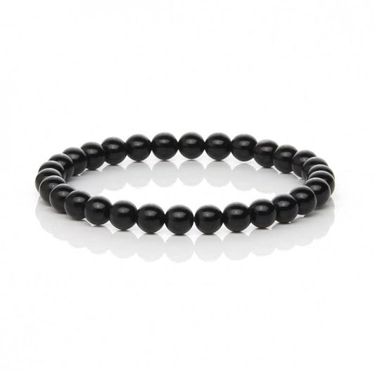 Pulsera de Ónix Negro Natural | Protección y Fortaleza Interior – Natural-eso
