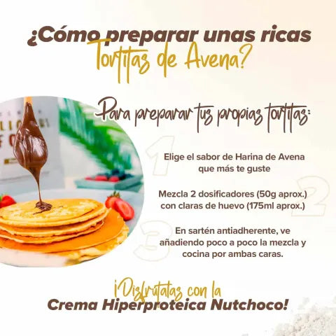Harina de Avena Instantánea Vegana | Energía Natural, Digestiva y Versátil