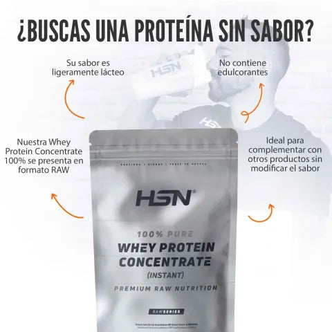 Proteína Whey Natural Sin Sabor (WPC) | 100% Pura de Vacas de Pasto – 500gr