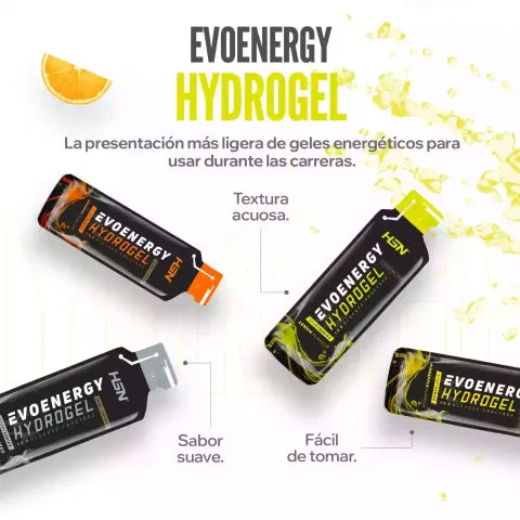 Gel Energético HYDRO | Energía Rápida para Deporte, Fatiga y Alto Rendimiento