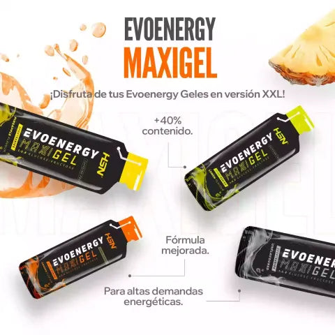 Gel Energético MAXI | Energía Rápida para Deporte, Fatiga y Alto Rendimiento