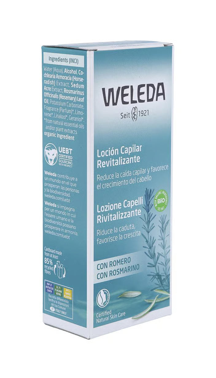 Loción Capilar Anticaída de Romero Weleda – Fortalece, Estimula y Devuelve Volumen al Cabello