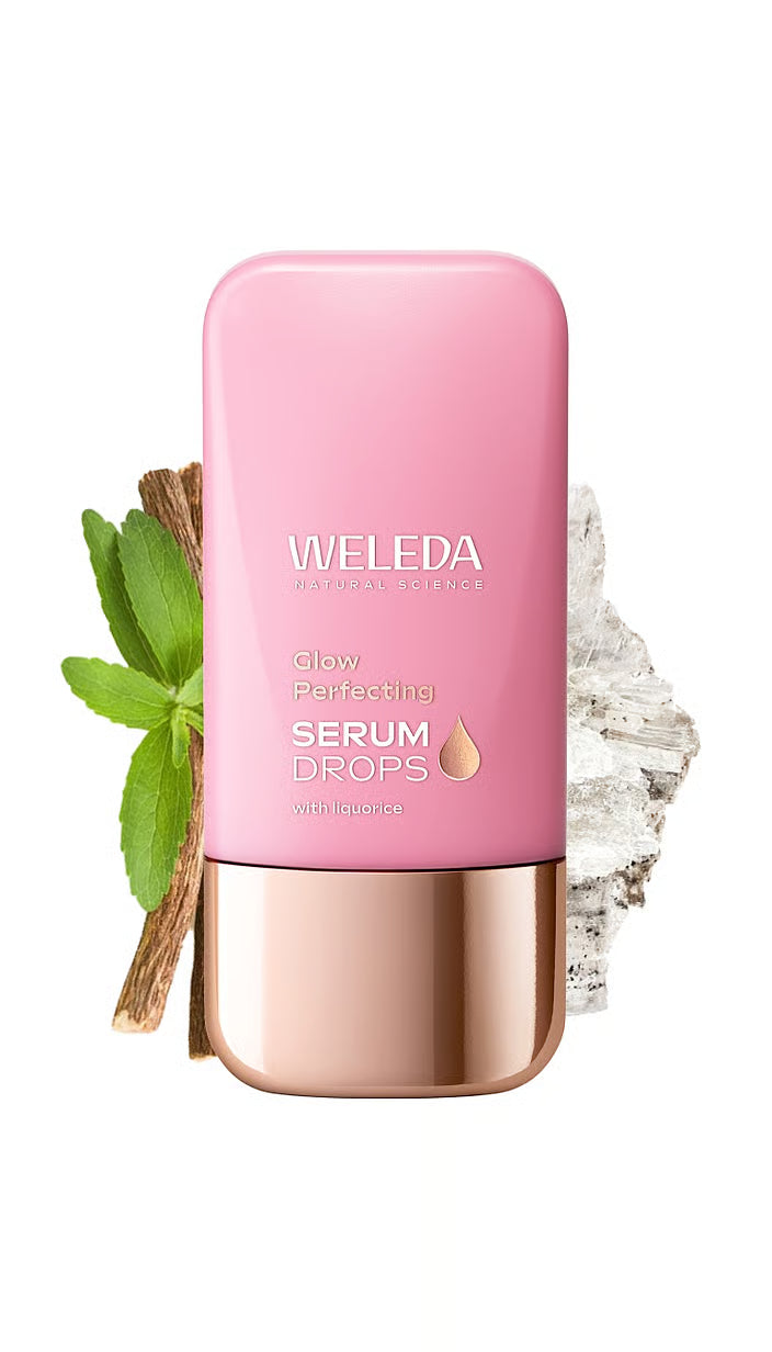 Glow Booster Iluminador Weleda 30ml | Sérum Efecto Glow