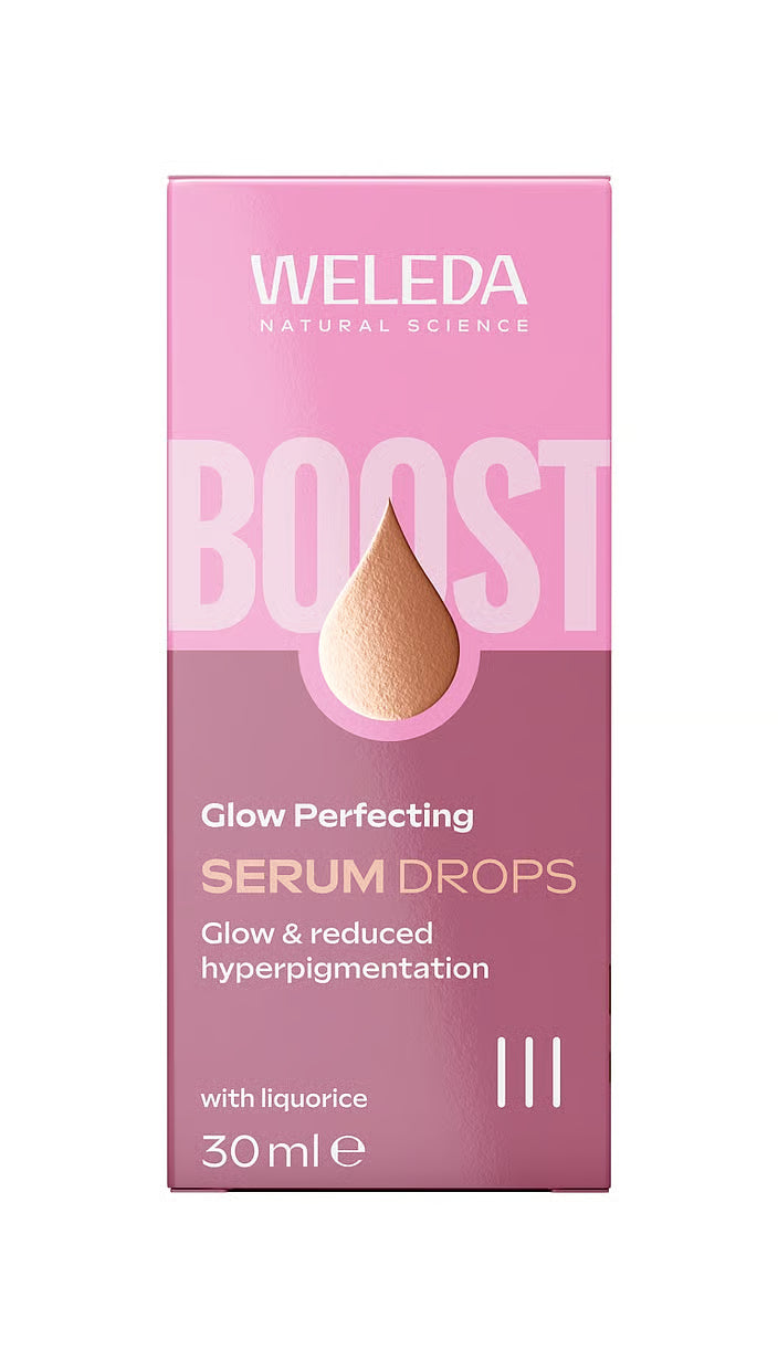Glow Booster Iluminador Weleda 30ml | Sérum Efecto Glow