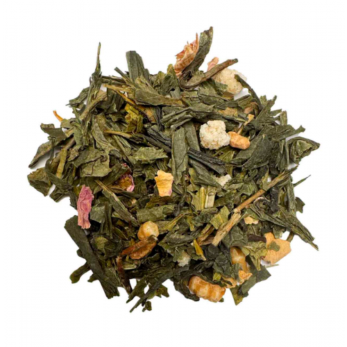 Té Verde Galleta de Arroz – Pistacho, naranja y especias | Mezcla premium sostenible