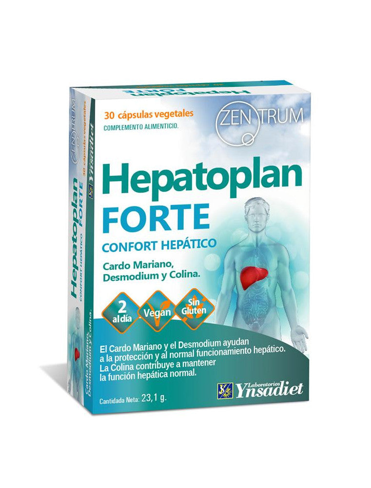 Hepatoplan Forte Zentrum – Protección y apoyo natural para el hígado