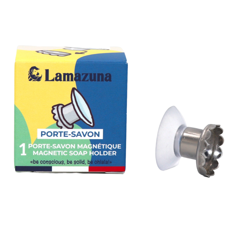 Porta Jabón Magnético Lamazuna | Mantén tu cosmética sólida siempre seca