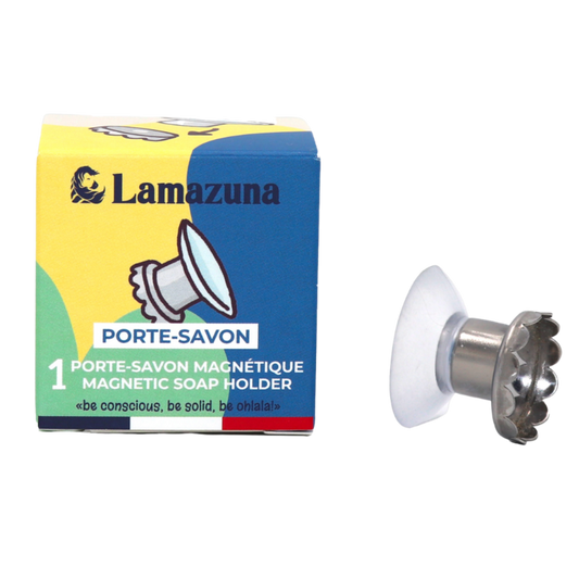 Porta Jabón Magnético Lamazuna | Mantén tu cosmética sólida siempre seca