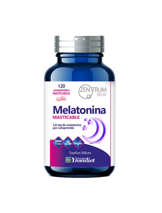 Melatonina 1 mg con Vitamina B6 -Masticable – Conciliar el sueño de forma natural