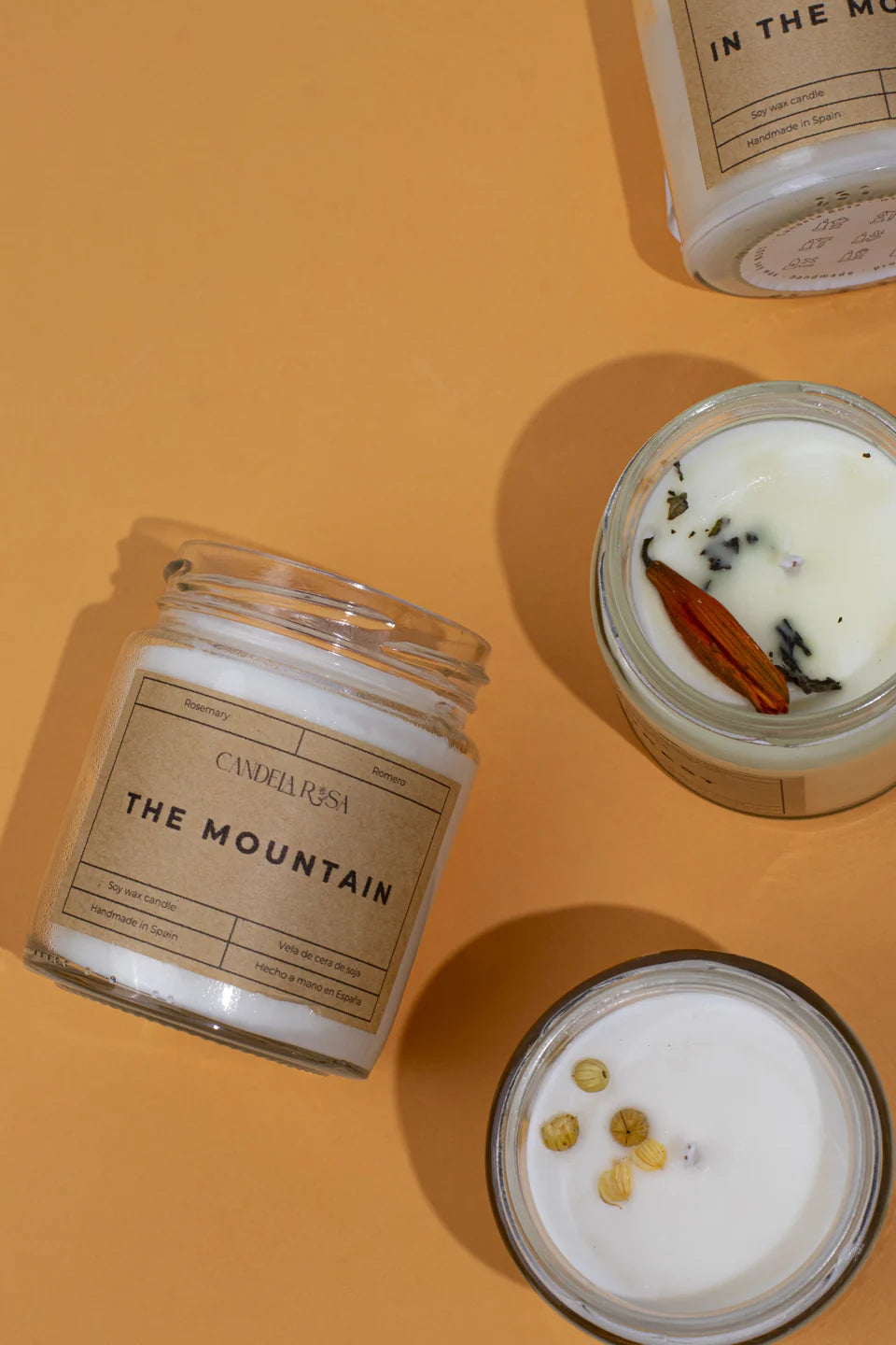 The Mountain – Vela Aromática Artesanal de Romero