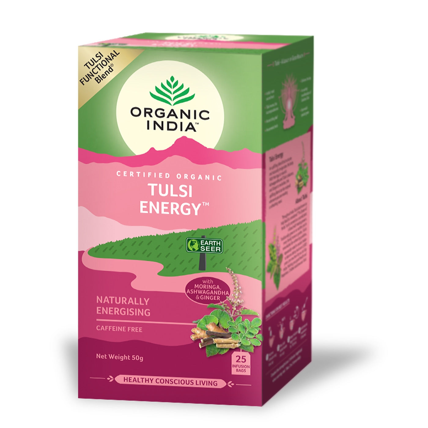 Tulsi Energy – Infusión Energizante Natural (25 bolsitas)