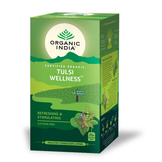 Tulsi Wellness – Infusión de Bienestar & Equilibrio (25 bolsitas)