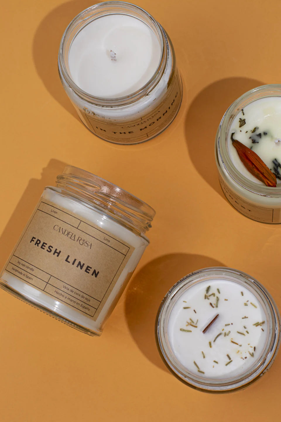 Fresh Linen – Vela Aromática Artesanal Lino Fresco